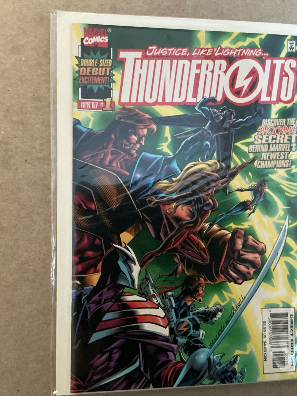 Marvel Thunderbolts Comic Book # 1